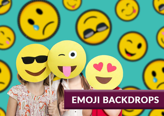 Emoji Backdrops